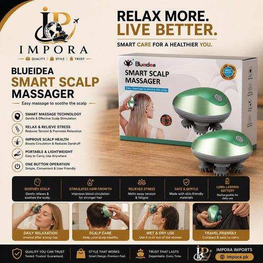 Electric Scalp Massager | Relaxing Head & Scalp Massage Brush!